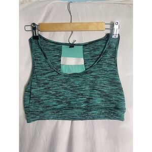 90° by reflex women's light to moderate impact green sports bra size large